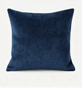 Telke - Fodere Cuscini Morbide in Chenille Blu Navy 18x18 Pollici